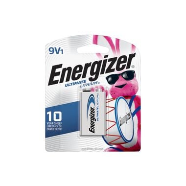 Energizer 9V Non-Rechargeable Lithium Battery 1pk