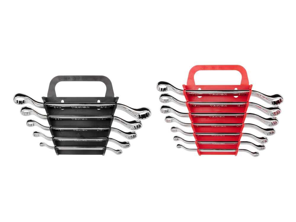 Tekton 45-Degree Offset Box End Wrench Set, (1/4-13/16 Inch, 6-19 mm), large image number 1