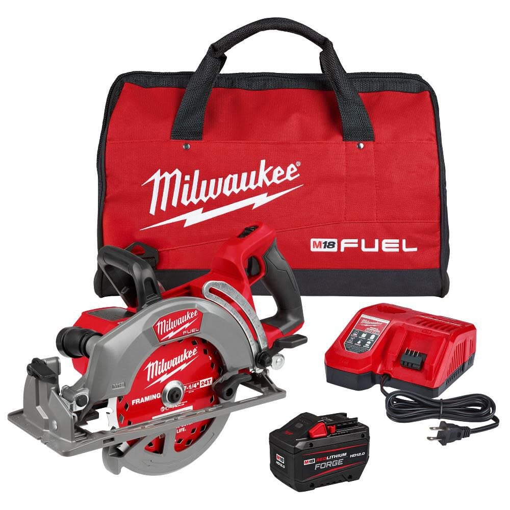 Milwaukee M18 Fuel 7-1/4 Inch Rear Handle Circular Saw Kit Milwaukee M18 Fuel 7-1/4 Inch Rear Handle Circular Saw Kit