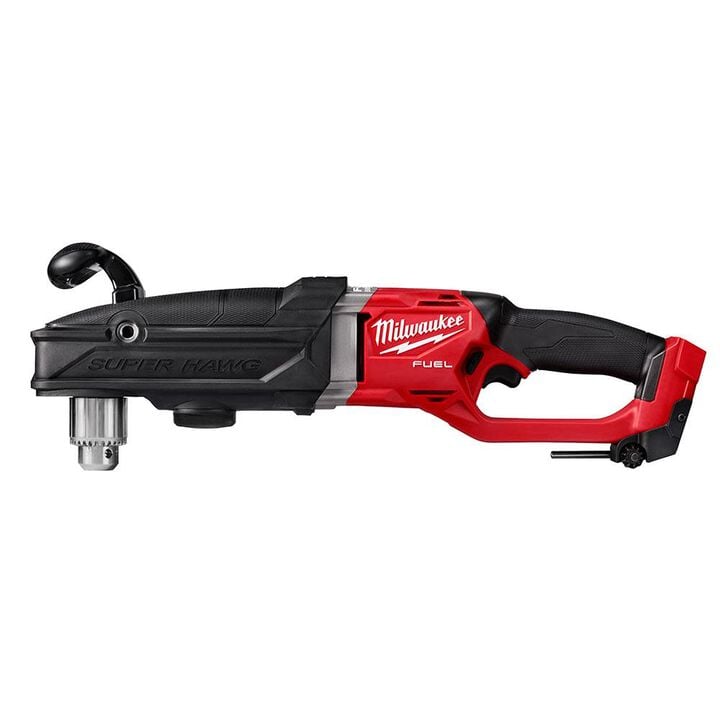 Milwaukee M18 FUEL Super Hawg 1/2inch Right Angle Drill Reconditioned (Bare Tool), large image number 5