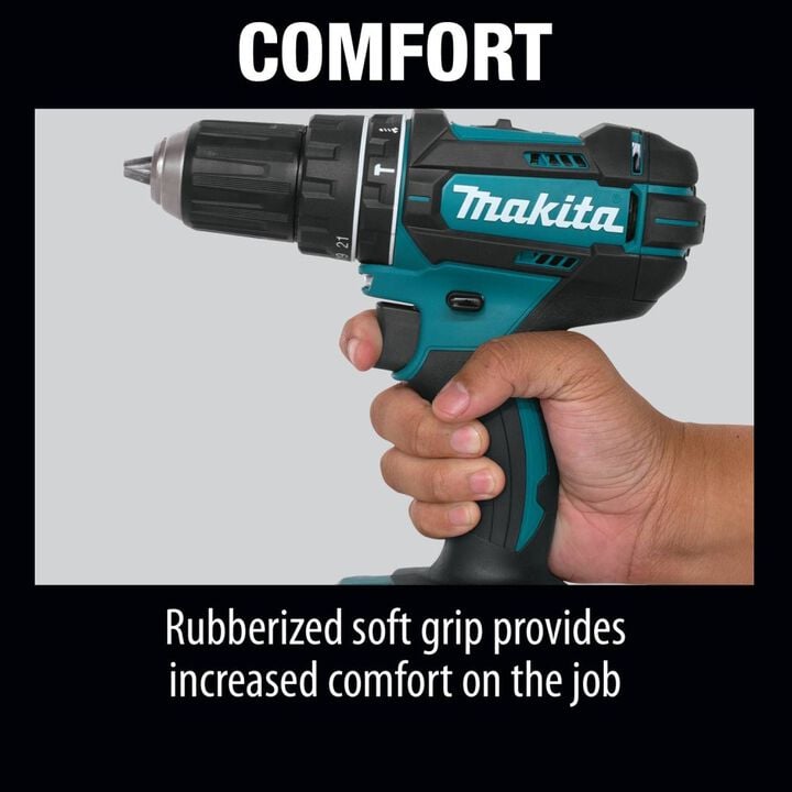 Makita 18V LXT Lithium-Ion Cordless Hammer Drill (Bare Tool), large image number 1