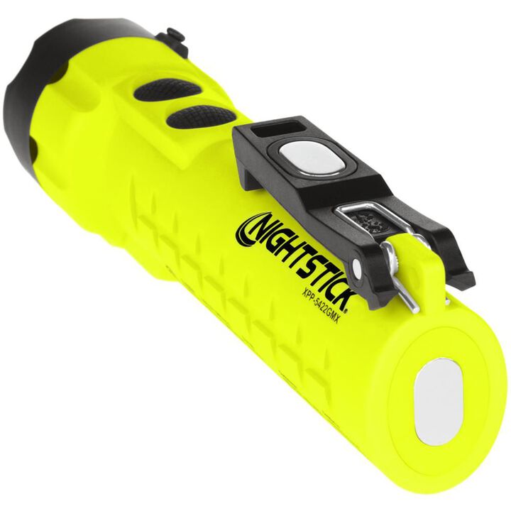 Nightstick Intrinsically Safe Dual-Light Flashlight with Magnets, UL913 (Class I Div 1), Green, large image number 4