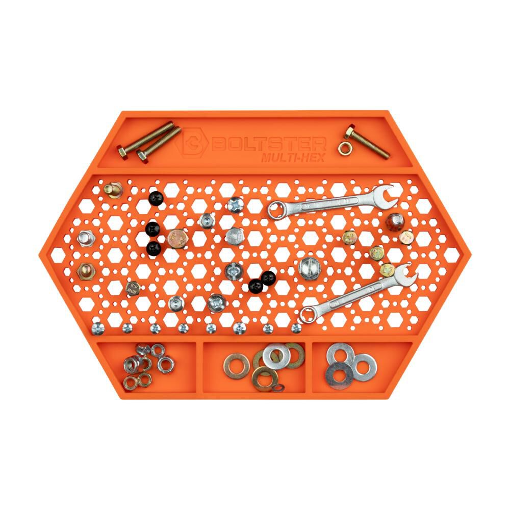 Boltster Multi-Hex Magnetic Fastener Organizer Tray Orange, large image number 5