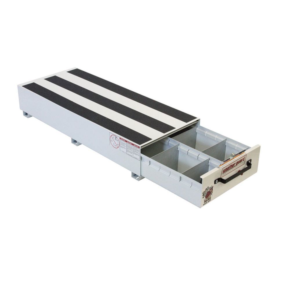Weather Guard PACK RAT 48 Inch x 20 Inch x 9.5 Inch Heavy-Duty Drawer Unit, White – 306-3-04