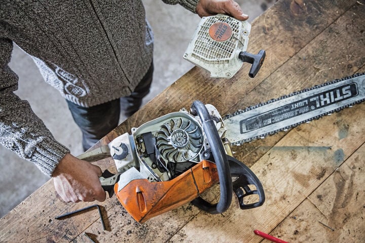 Stihl 16 Inch Bar Gas Powered Rear Handle Chainsaw, large image number 20
