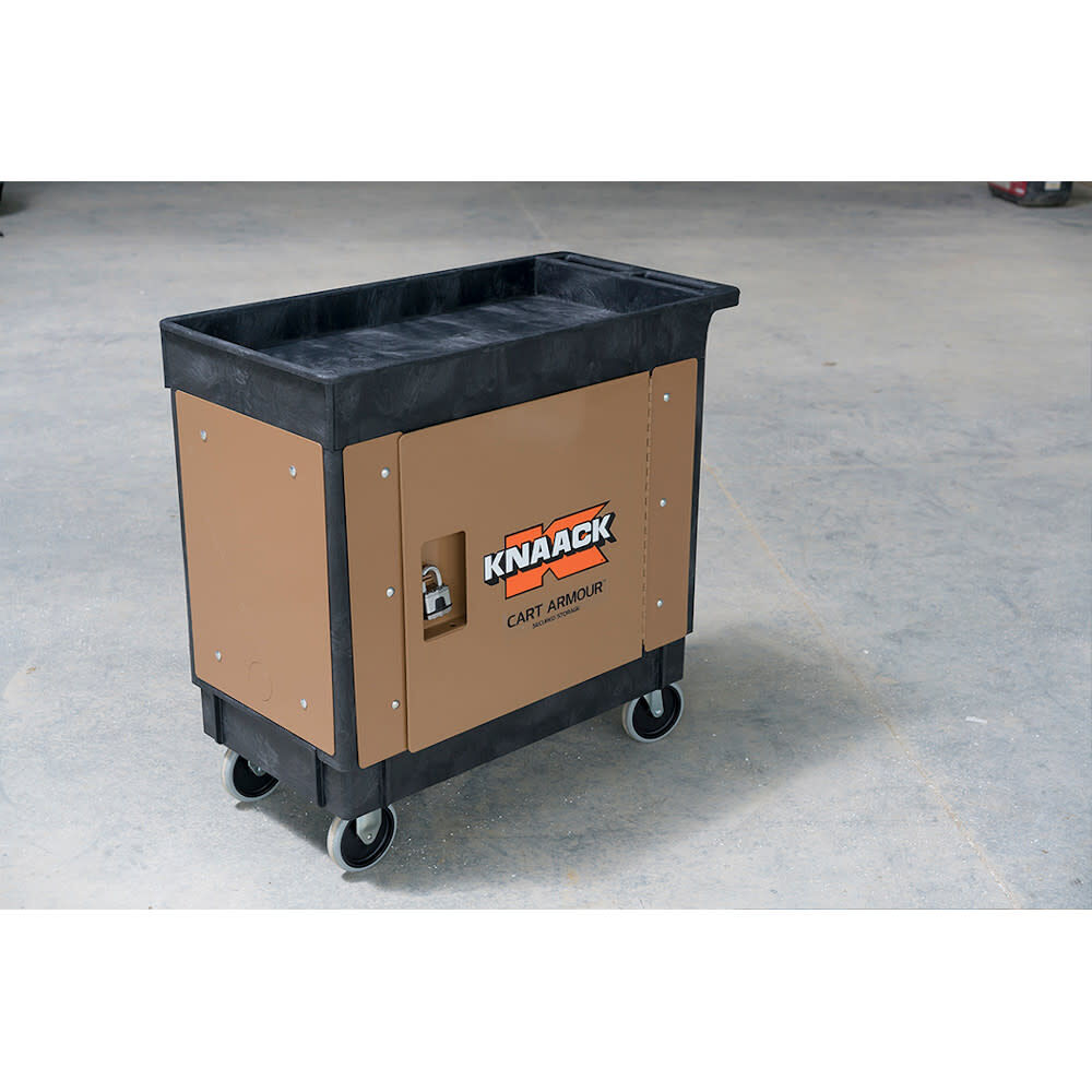 Knaack box deals for rubbermaid cart