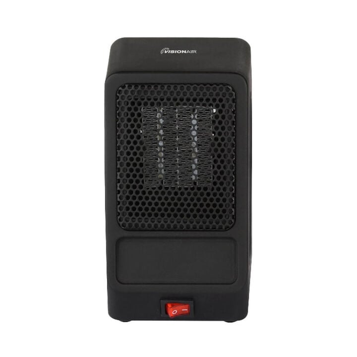 VisionAir 7 In. 400W 1365 Btu 65 Sq-Ft. Personal Ceramic Heater, large image number 2