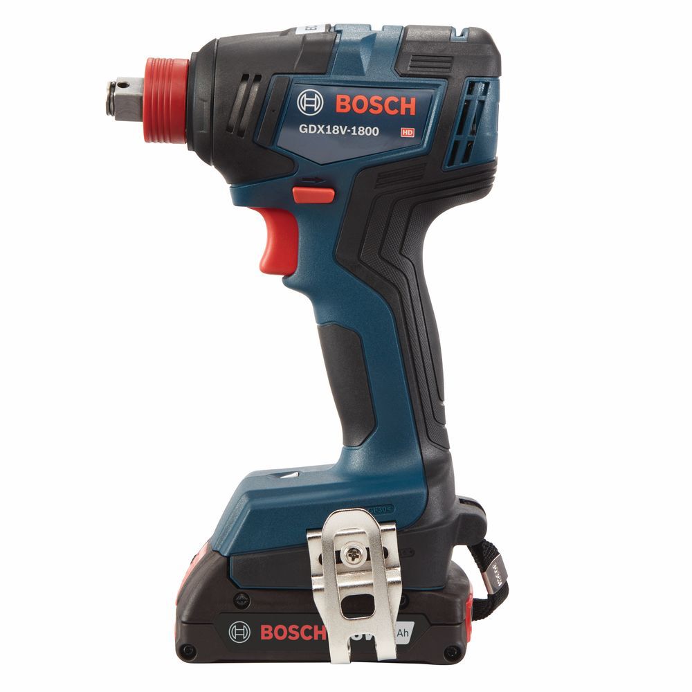 Bosch 18V EC 1/4in & 1/2in Two-in-One Bit/Socket Impact Driver Kit, large image number 3