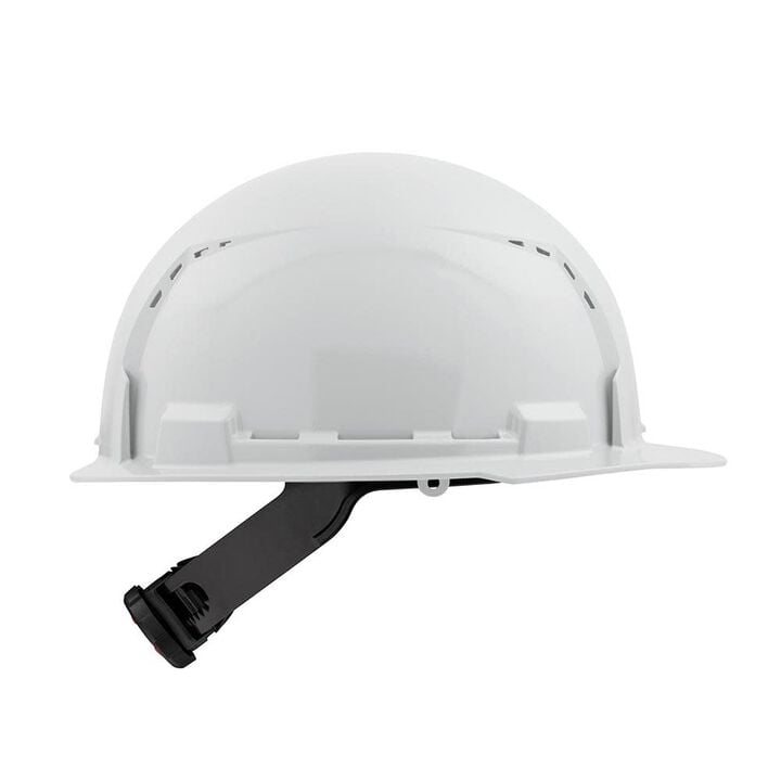 Milwaukee Blue Front Brim Vented Hard Hat with 4pt Ratcheting Suspension Type 1 Class C & BOLT Cooling Fan Bundle, large image number 13