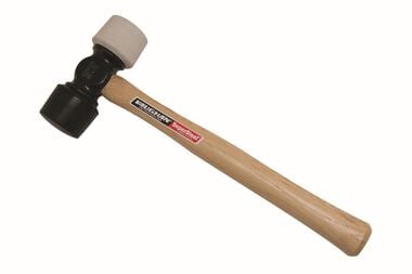 Vaughan 24 oz Rubber Mallet with Replaceable Faces