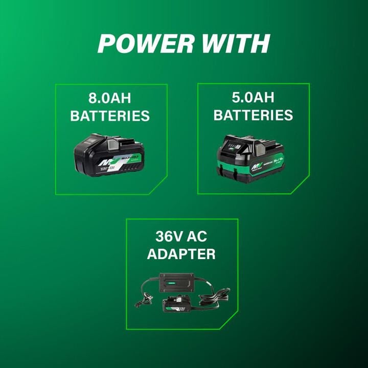 Metabo HPT 36V MultiVolt Cordless Brushless 3 Inch x 21 Inch Belt Sander (Bare Tool), large image number 5