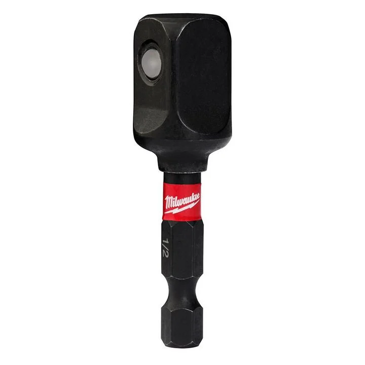 Milwaukee SHOCKWAVE Square Socket Adapter 1/4in Hex to 1/2in