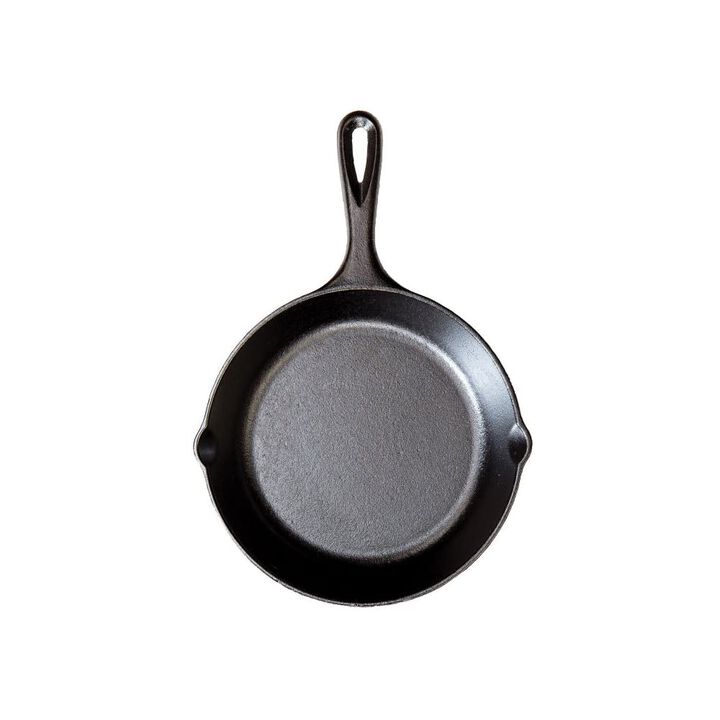 Lodge Cast Iron 8 Inch Black Cast Iron Seasoned Skillet, large image number 1