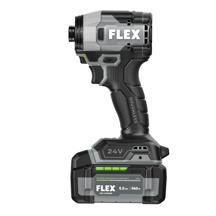 FLEX 1/4 Inch One-Touch Hex Impact Driver with Multi-Mode Kit, large image number 2