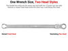 Tekton Fixed/Flex Ratcheting Box End Wrench Set, (1/4-3/4 Inch, 6-19 mm), small image number 2