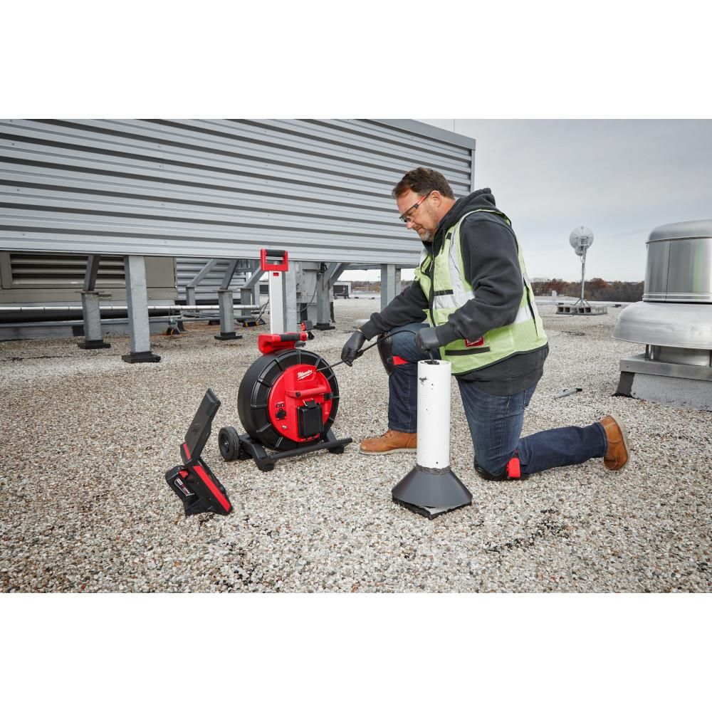 Milwaukee M18 200 Ft. Mid-Stiff Modular Pipeline Inspection System Kit, large image number 8