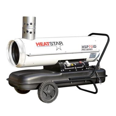 Heatstar PRO-SERIES 70000 BTU Indirect Fired Diesel/Kerosene/Jet Fuel Construction Heater