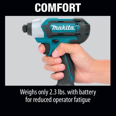 Makita 12-Volt CXT Lithium-Ion Cordless Impact Driver (Bare Tool), large image number 1