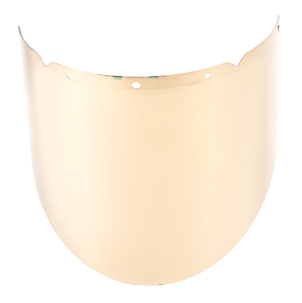 MSA Safety Works Visor PC Green Tint with Reflective Coating Molded, large image number 1