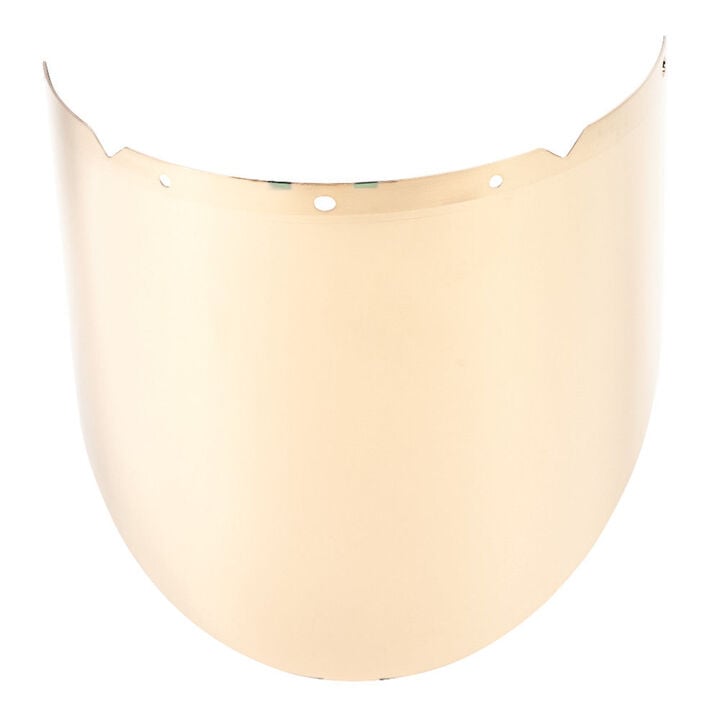 MSA Safety Works Visor PC Green Tint with Reflective Coating Molded