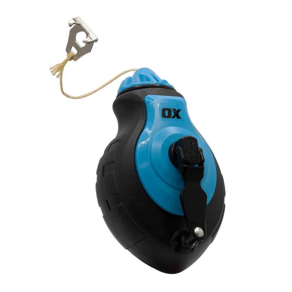Ox Tools Pro Kevlar 100 Ft. Line Aluminum 6X Gear Compact Chalk Reel, large image number 2