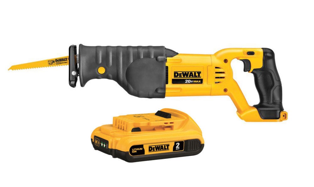 DEWALT 20V Max Li-ion Reciprocating Saw with 2Ah Battery Bundle, large image number 1