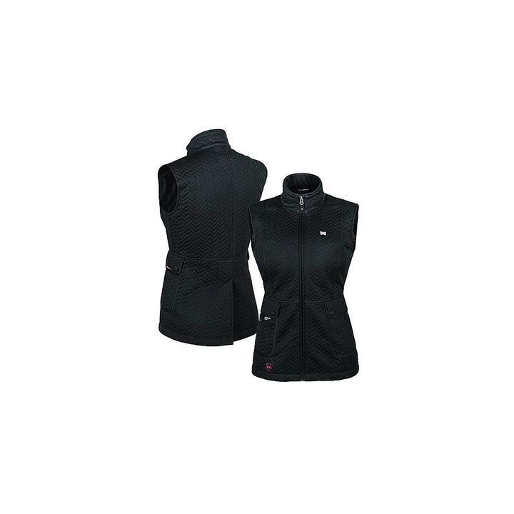 Mobile Warming Cascade Vest Womens Black Small, large image number 5