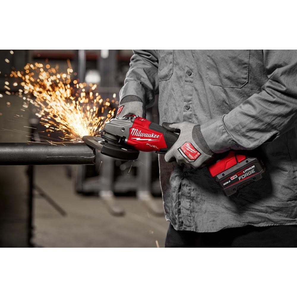 Milwaukee M18 FUEL 4-1/2 Inch-6 Inch Braking Grinder, Paddle Switch (Bare Tool), large image number 9