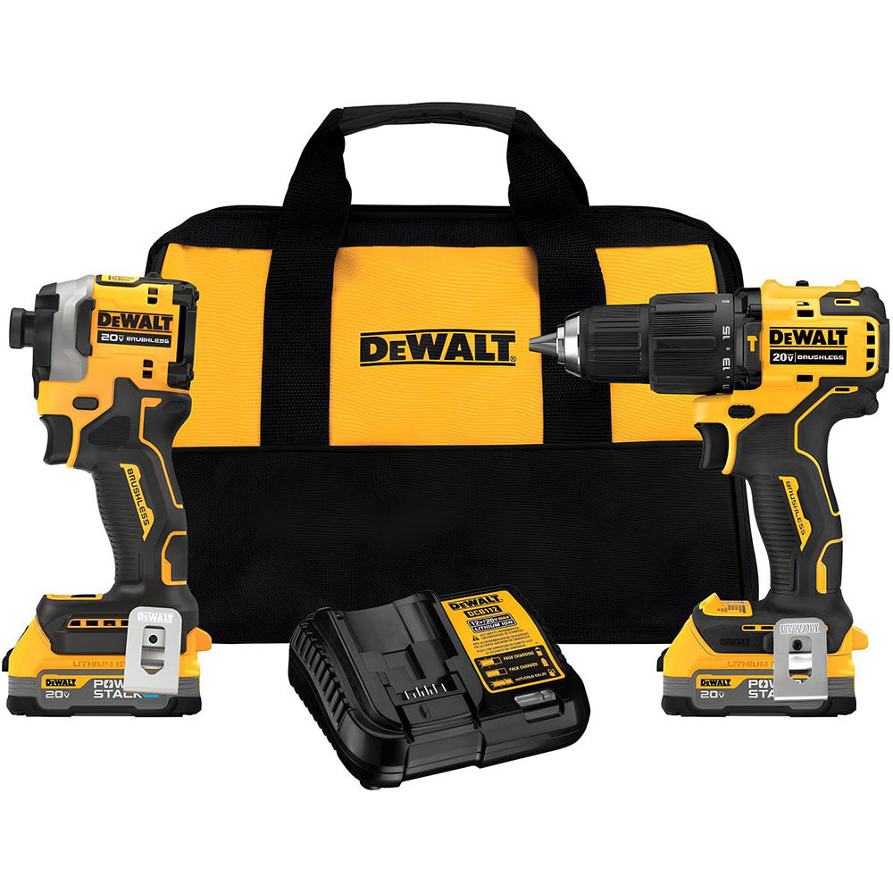 DEWALT ATOMIC 20V MAX 2 Tool Combo Kit Sansujyuku sansujyuku.com
