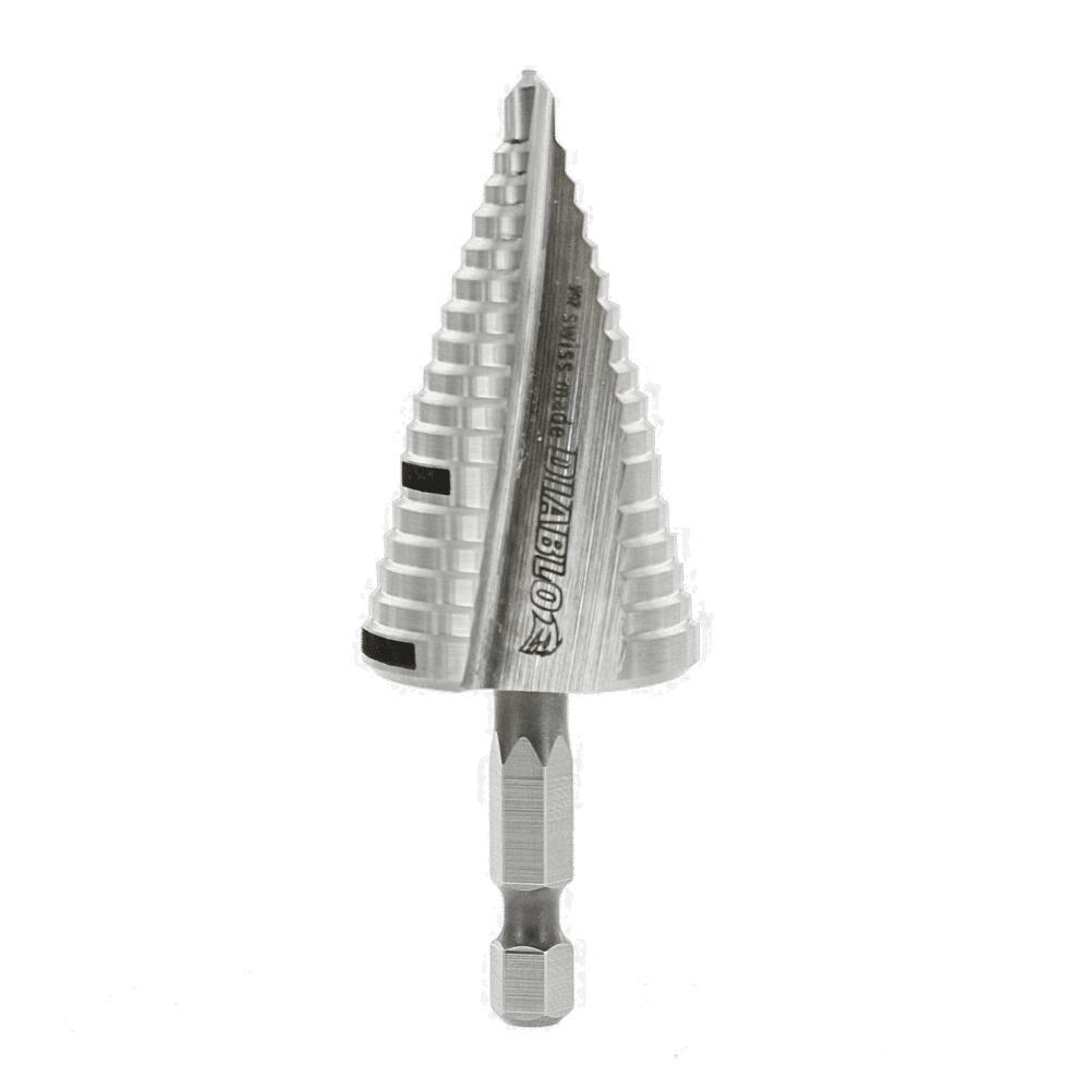 Diablo Tools 7/8in - 1-1/8in Impact Step Drill Bit (17 Steps), large image number 5