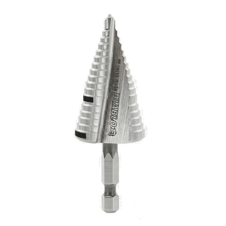 Diablo Tools 7/8in - 1-1/8in Impact Step Drill Bit (17 Steps), large image number 4