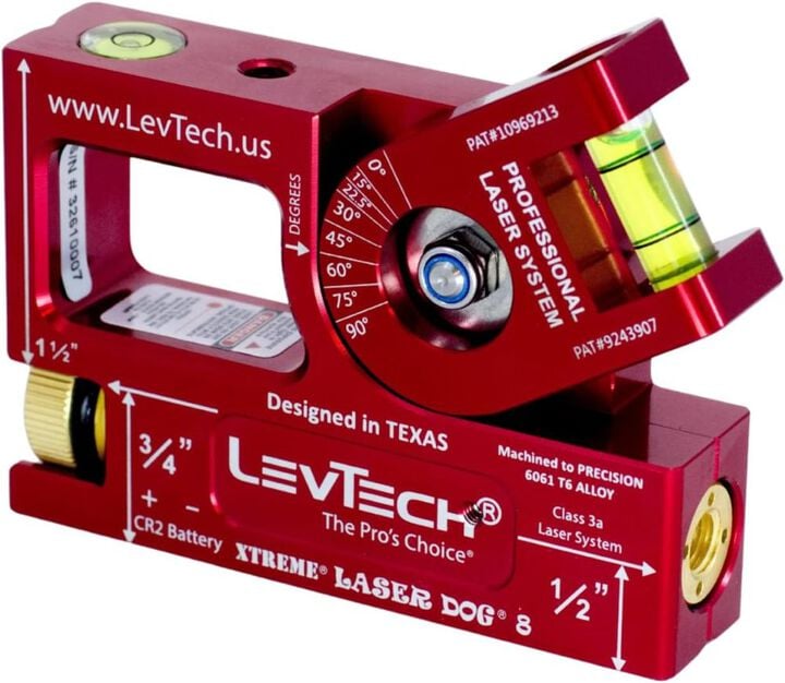 LevTech Xtreme 8 Red Laser Level
