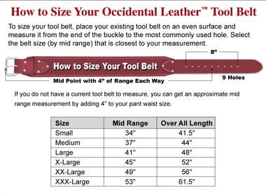 Occidental Leather Heritage FatLip Tool Bag Set Left Medium, large image number 1