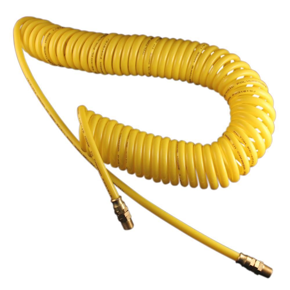 Milton 1671-30 30 Foot 1/4in ID Polyurethane ReKoil Hose
