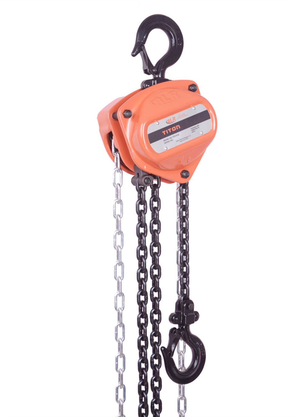 Atlas Lifting and Rigging TCH 1-1/2 Ton Chain Hoist 3300 lbs 20 Ft. Lift, large image number 1