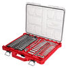 Milwaukee 1/4in & 3/8 106pc Ratchet and Socket Set in PACKOUT - SAE & Metric, small