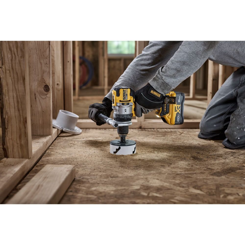 DEWALT 20V MAX XR Brushless Cordless 1 2 Inch Hammer Drill Kit DCD1007WW1 Acme Tools