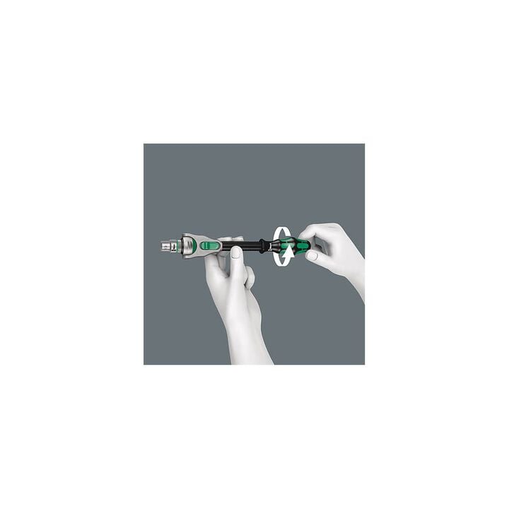 Wera Tools 29pc 3/8in Drive 8100 SB 9 Zyklop Speed Ratchet Set, large image number 4