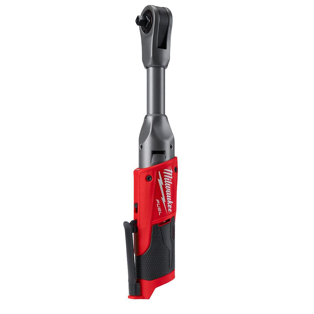 Milwaukee M12 Fuel 3 8 In Extended Reach Ratchet Reconditioned Bare Tool 2560 80 - Image 1