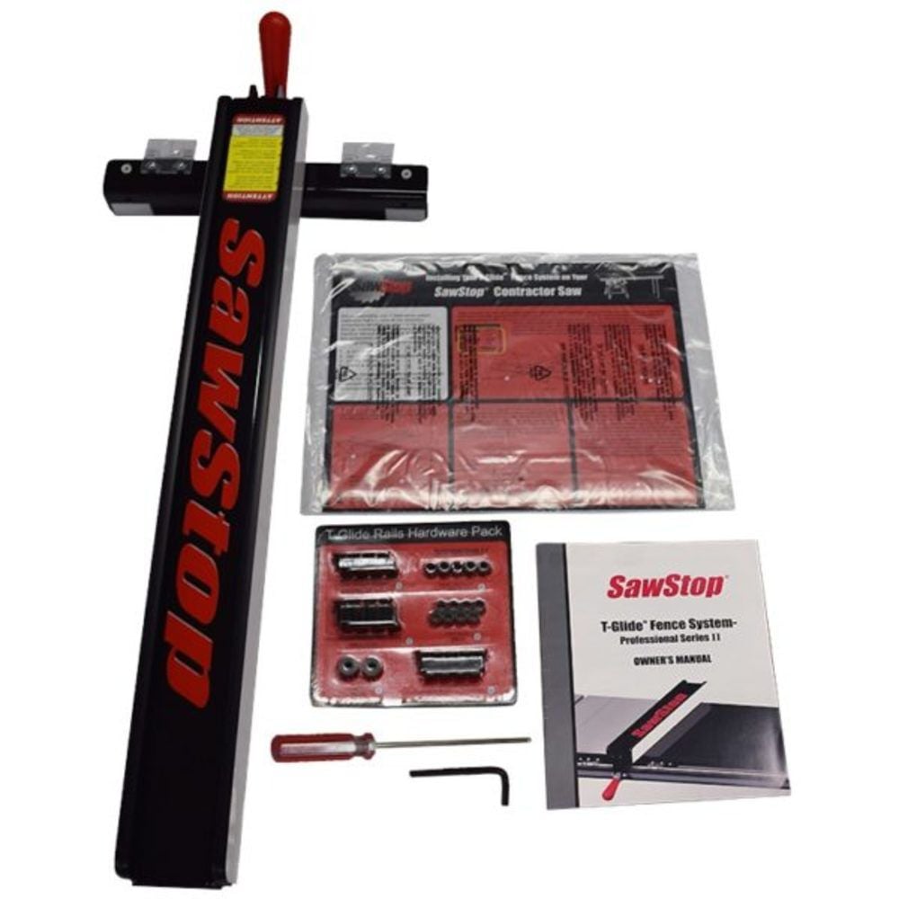 Sawstop 36in Professional Series II T Glide Fence Assembly, large image number 2