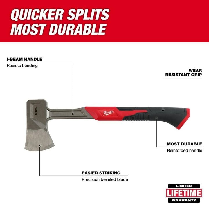 Milwaukee 16inch Splitting Axe, large image number 1