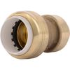 Sharkbite 3/4in CTS x 3/4in PVC Brass Transition Coupling, small image number 1