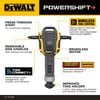 DEWALT POWERSHIFT 1-1/8 Inch Hex Demolition Hammer (Bare Tool), small image number 3