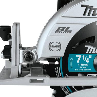 Makita 18V X2 LXT 36V Rear Handle 7 1/4in Circular Saw (Bare Tool), large image number 5