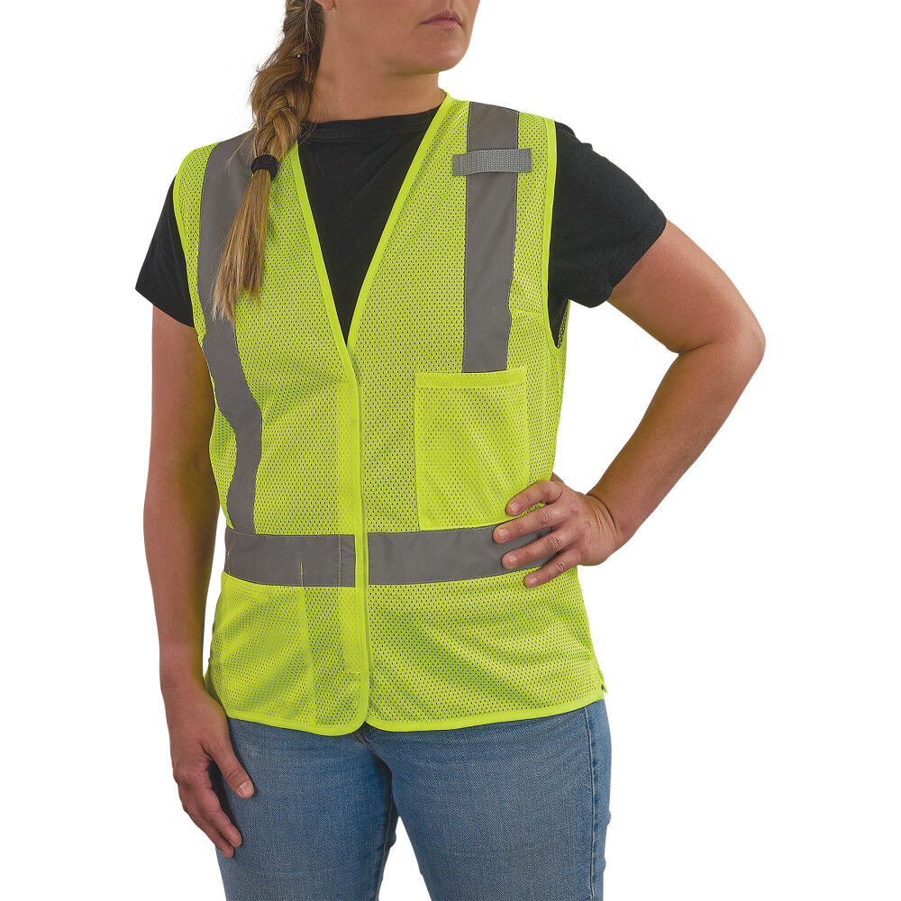Ergodyne GloWear 8210HLW-S Class 2 Womens Vest Hi-Vis Lime 2XL - 22406