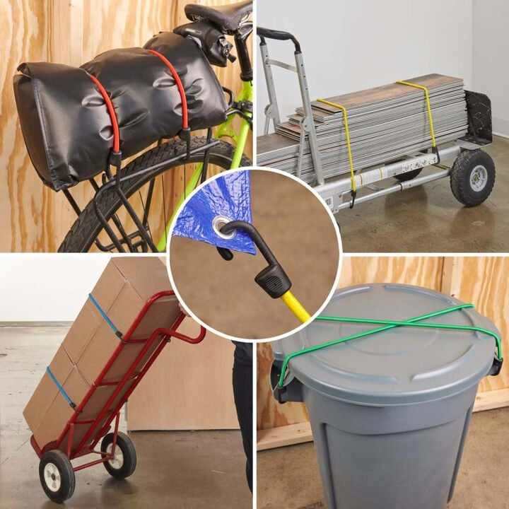 Wrap-It Bungee Buddy Bungee Cord Organizer with 8 Bungee Cords, large image number 7