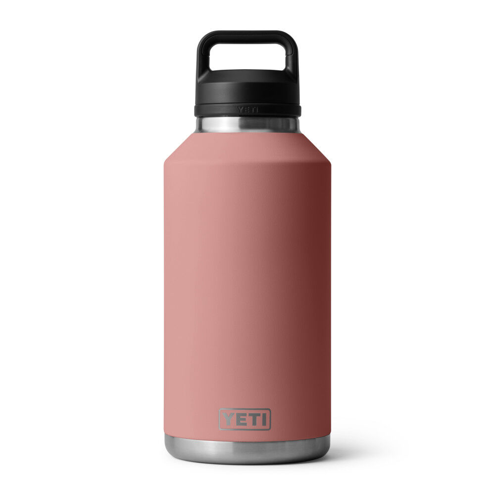 Yeti 64oz Rambler Water Bottle with Chug Cap Sandstone Pink