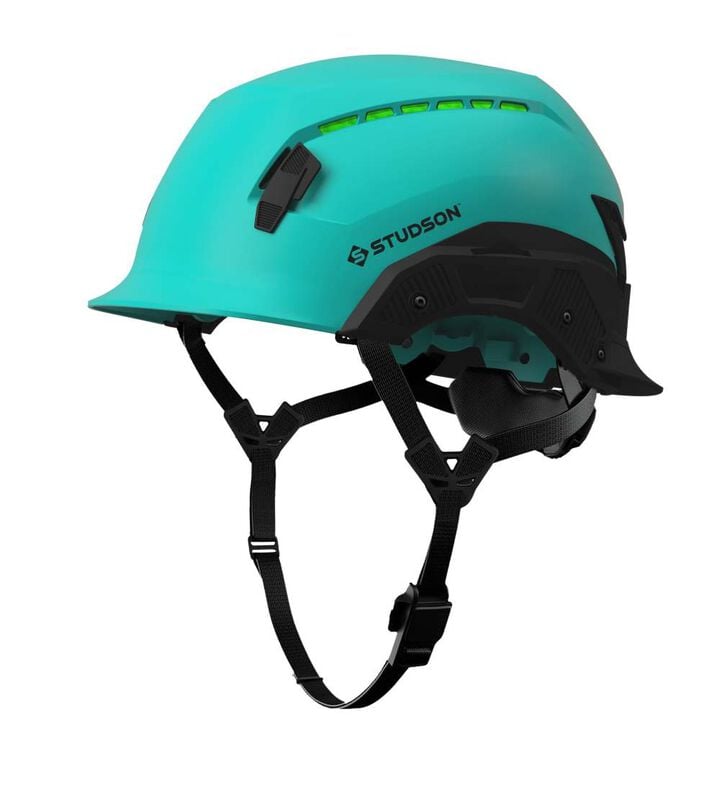 Studson Standard Brim Vented Safety Helmet Type 2 Class C Large/XL Teal