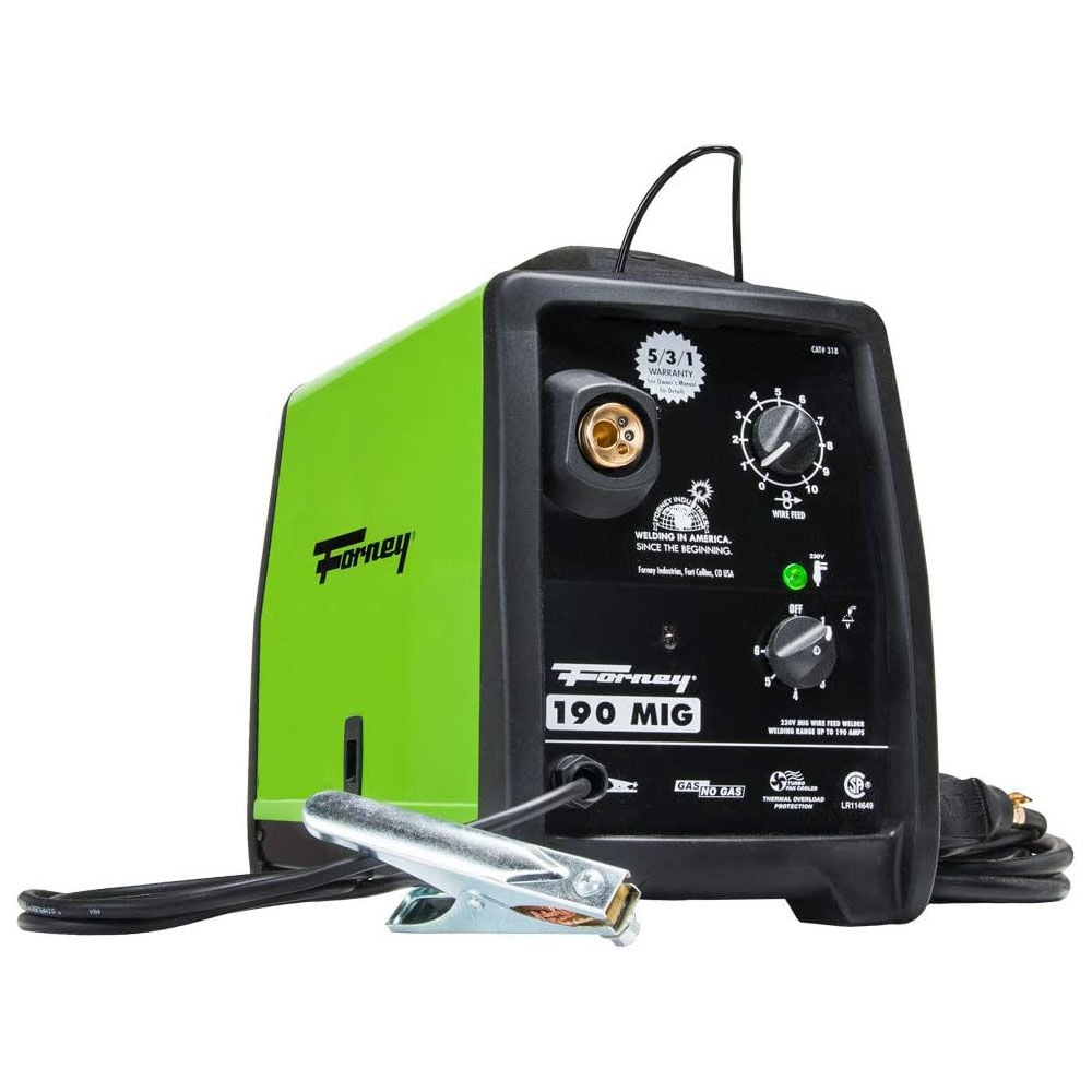 Forney Industries 230V 190A 190 MIG Welder with 10ft Lead – 318