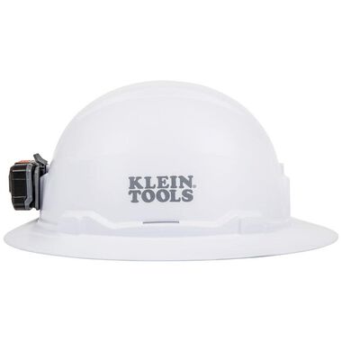 Klein Tools Hard Hat Non-vented Full Brim with Rechargeable Headlamp White, large image number 12